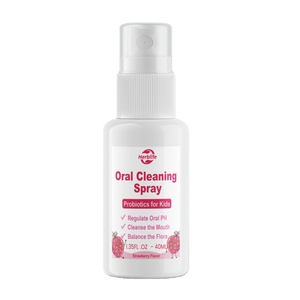 Spray Oral Probiótico para Niños de Marca Privada OEM, Venta Caliente, para el Cuidado Dental con Lactobacillus, Sabor Fresa Sin Azúcar - Product Image 1