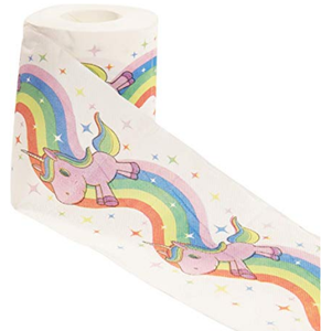 <span class=keywords><strong>Papier</strong></span> <span class=keywords><strong>toilette</strong></span> Licorne et Arc-en-ciel |   Boîte <span class=keywords><strong>cadeau</strong></span> incluse |   1 <span class=keywords><strong>rouleau</strong></span> <span class=keywords><strong>avec</strong></span> 200 feuilles |   3 plis - Product Image 1