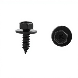 Tornillos autorroscantes de cabeza hexagonal de 6.1 mm de diámetro y 21.9 mm de longitud para guardabarros y protectores de parachoques de metal de Toyota y Lexus - Product Image 2