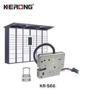 Kerong fechadura de armário elétrico, fechadura de armário elétrico pequeno de metal 12v/24v