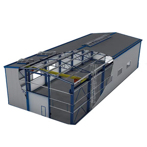 Offerta Speciale: Capannone Prefabbricato in Acciaio a Costruzione Rapida, Garage, Magazzino, Design Moderno, Consegna e Installazione Inclusa, Struttura Industriale - Product Image 1