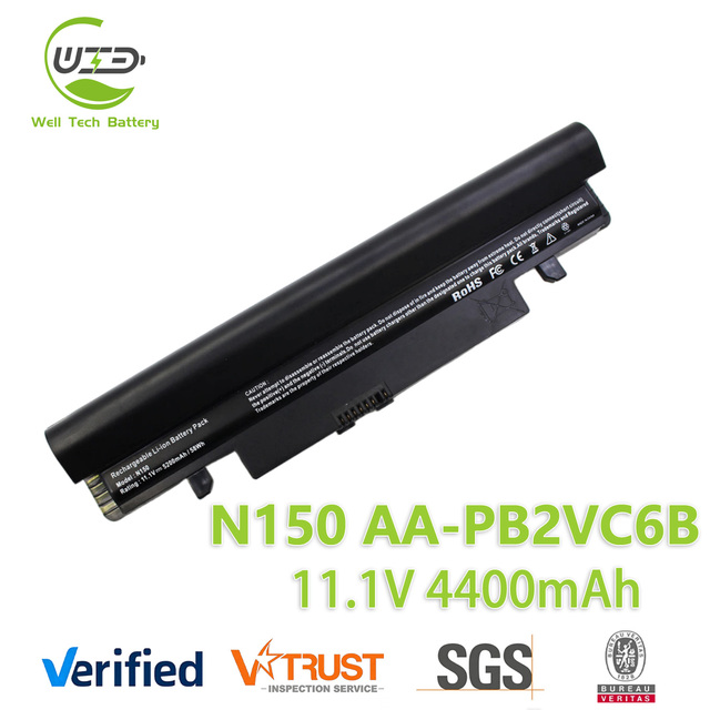 Brand New AA-PB2VC6B AA-PL2VC6B AA-PB3VC3B Laptop Battery for N143 N145 N148 N150 N250 N260 NP-N150 Notebook Batteries
