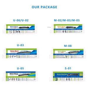 ใบปัดน้ำฝนหน้าแบบนิ่มไร้โครง ดีไซน์ใหม่เอนกประสงค์ พร้อมอะแดปเตอร์ - Product Image 6