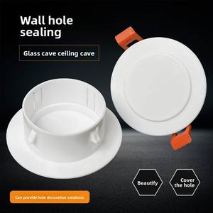 Cache-venteaux de <span class=keywords><strong>plafond</strong></span> décoratif en verre pour trous dissimulés, idéal pour <span class=keywords><strong>l</strong></span>'entretien des climatiseurs et <span class=keywords><strong>l</strong></span>'utilisation avec les hottes murales. - Product Image 5