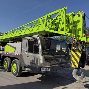 Grue sur chenilles Zoomlion d'occasion, fabriquée en Chine, système hydraulique puissant, machinerie lourde pour projets de construction, moteur PLC, 50 tonnes - Product Image 1