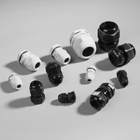 Tête de fixation de câble en plastique Presse-étoupe Connecteur de fil en nylon Presse-étoupe en caoutchouc étanche