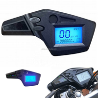 Harga Pabrik Terlaris Speedometer LCD Motor Tujuh Warna Pengukur Jarak Tempuh Cocok untuk Motomel Xmm250 XT660 TX250