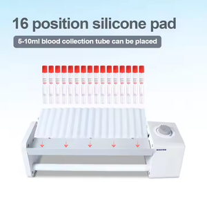 Mezclador de Tubos de Ensayo LABTEX, 0-30 rpm, Velocidad Ajustable, Inclinación de Tubos de Recolección de Sangre, Plataforma Giratoria de Doble Capa - Product Image 3