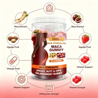 Extreme Curve Maca Plus 5000mg | Concentré de 15:1 haute puissance pour la mise en forme du corps des fesses et des hanches