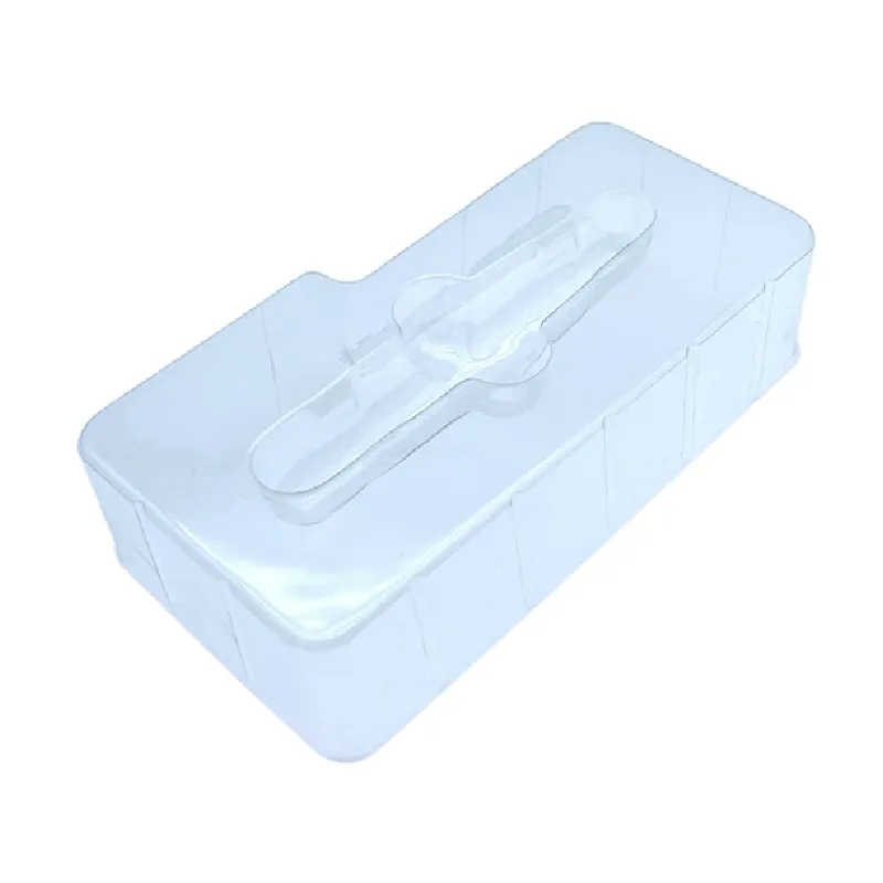 Прозрачный косметический пластиковый блистерный поднос из ПВХ для упаковки
