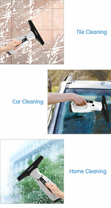 Nettoyeur de vitres électrique sans fil le plus vendu, aspiration de 12 mBar, autonomie de 40 minutes, nettoyage automatique, étanche IPX4 - Product Image 3