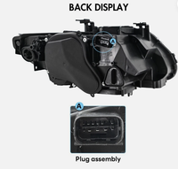 SYA  BMW Série 3 E93 2009 à 2013 Fonctionnalité des phares adaptatifs pour les véhicules équipés d'un système d'éclairage adaptatif d'origine.