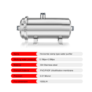 Thép Không Gỉ Toàn Bộ Nhà Máy Lọc Nước Hộ Gia Đình Siêu Lọc Dòng Chảy Cao Màu Vàng Bùn Nước Vâng Và Tap Lọc Nước - Product Image 6