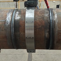 FYID G168 DC MIG DC Motor Nouvelle machine de soudage orbitale automatique intelligente de type chenillé 380V 500A pour tuyaux
