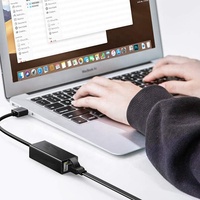 Adaptador de Red Ethernet Gigabit RJ45 USB 3.0 de 1000Mbps, Plug and Play, para Computadora Portátil, Externo, Cableado, Disponible en Stock