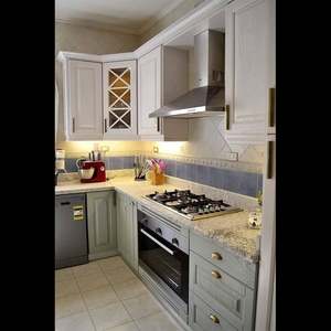 Factory Price Wholesale <b>Wooden</b> Kitchen Cabinets Modern New Designs Shaker Kitchen Furniture with High Gloss Doors - Product Image 4