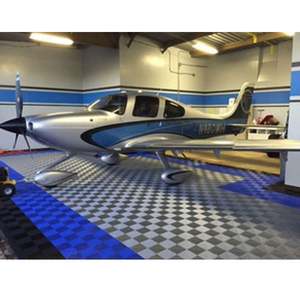 400x400x18mm Carreaux de sol de garage de stationnement durables Tapis de sol de voiture en plastique - Product Image 6