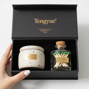 Caja de papel Kraft ecológica rentable personalizada, caja de regalo para estampado de lámina de oro de vela - Product Image 6