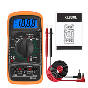 XL-830L MULTITESTER xách tay kỹ thuật số AC/DC MASTECH điện vạn năng với đèn nền kỹ thuật số vạn năng để bán - Product Image 1