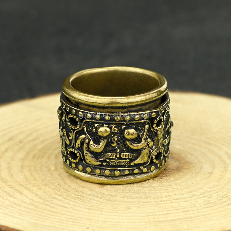 antique brass