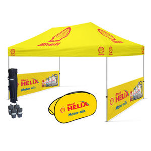 เต็นท์กันน้ำสำหรับตั้งแคมป์กลางแจ้ง ทนทาน รูปทรงสี่เหลี่ยมผืนผ้า ทำจากผ้าใบ PVC โครงเหล็ก เหมาะสำหรับงานโฆษณา นิทรรศการ และโปรโมชั่น - Product Image 1