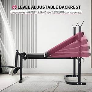 <span class=keywords><strong>Banc</strong></span> multifonctionnel pliable et réglable en acier, équipement de musculation tout-en-un pour la maison, <span class=keywords><strong>banc</strong></span> de musculation, rack pour haltères et barres, rack à squats - Product Image 3