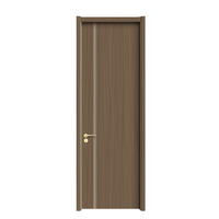 Porte d'entrée de chambre à coucher personnalisée en polymère de cristal de carbone pour cuisine, supermarché et cave à vin
