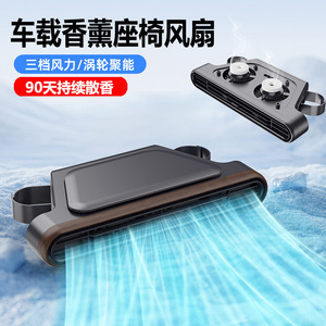 <b>Car</b> Rear Seat Aromatherapy Fan With USB Power 5V High Airflow Ventilation For In-Vehicle Use - Product Image 2