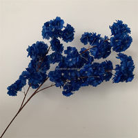 B-563 Branches de cerisier de haute qualité pour mariage, centre de table, branches d'arbre en soie, cerisier bleu royal