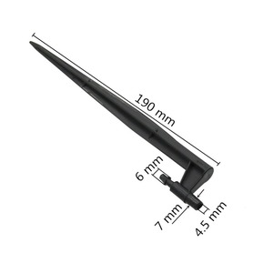 19cm Garden Irrigation 7.5mm <strong>Interface</strong> Nozzles Bracket Rod Ground Insertion Support Holder Stand - Product Image 2