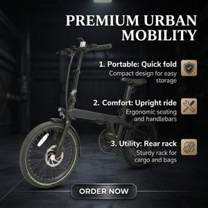 Naicisports X3 20 Inch Carbon Fiber Folding E-Bike 7-Speed 36V Battery Rear <b>Hub</b> Motor 250W for Compact Urban Commuting - Product Image 1