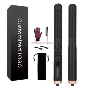 360 Airflow <span class=keywords><strong>Plancha</strong></span> De Cabello professionnel noir Salon rouleau chaud céramique cheveux lisseur Machine professionnel fer plat - Product Image 5