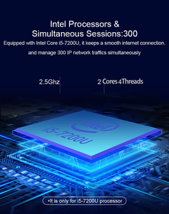 ไฟร์วอลล์ PFsense ซอฟต์แวร์เราเตอร์ Core I3 I5 I7 คอมพิวเตอร์ตั้งโต๊ะสำหรับงานโปรเจกต์ 6 LAN Gigabit Ethernet NIC ไร้พัดลม อุตสาหกรรมขนาดเล็ก - Product Image 6