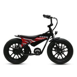 TXED E <b>Motor</b> Kid 16" Fat Tire Motorcycle for Kids Bike 250W <b>Motor</b> 6 Speed Disc Brake <b>Mini</b> Model Kids Electric Bike - Product Image 2