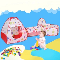 Maison de jouets pour bébé écologique, tunnel pour enfants, tente de jouets pour enfants