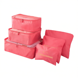 Kit Organizador de Equipaje Myrva, Juego de 6 Piezas, Bolsas de Almacenamiento de Viaje 2035L, Diseño Moderno Unisex - Product Image 1