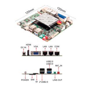 मिनी itx औद्योगिक मदरबोर्ड नैनो एचडी ग्राफिक्स बे ट्रेल j1900/1800 <span class=keywords><strong>ddr3</strong></span> एम्बेडेड मदरबोर्ड मेनबोर्ड - Product Image 2