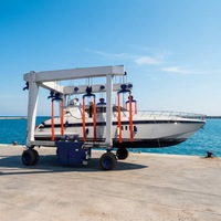 Yüksek Performanslı 50 Tonluk Açık Hava Deniz Tipi Tekne Kaldırma Ekipmanı