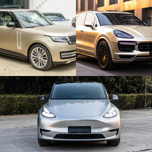 Kim loại xe bọc vinyl Pet cơ thể dán phim lãng mạn gói vinyl bọc sticker cho ca - Product Image 4