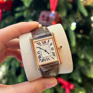Reloj de Vestir Rectangular de Alta Calidad con Números Romanos, Reloj Vintage para Hombre con Fecha Integrada y Brazalete, Venta al por Mayor - Product Image 4
