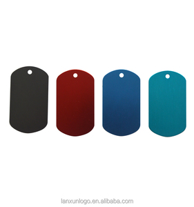 Étiquettes de bagages et de animaux de compagnie double face pour chiens, en métal époxy anodisé, avec code QR, style antique et moderne, plusieurs couleurs, fourniture directe usine - Product Image 3