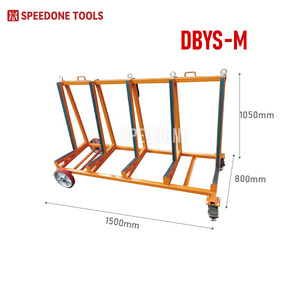 Factory Direct Single-sided Adjustable 1.5T Transport <strong>Cart</strong> and Slab Transporter for Construction Site Warehouse Glass <strong>Handling</strong> - Product Image 5