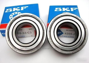 SKF Rodamiento 6011ZZ 6011-2Z Roulement à billes à gorge profonde à une rangée en acier chromé de haute qualité 55x90x18mm - Product Image 2