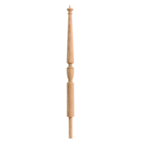 Poteaux de balustrade en bois massif personnalisables de haute qualité, design moderne, pour escaliers intérieurs, fabrication directe usine, OEM BuildingWoods