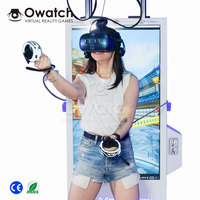 VR para una sola persona Magic Interactive 1 Player 9d Realidad Virtual Simulador de juegos de pie VR Plataforma de autoservicio