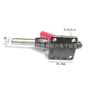 GH-304-EM <b>Right</b> <b>Angle</b> <b>Clamp</b> 138mm Carbon Steel Painted Industrial <b>Clamp</b> Non Adjustable - Product Image 4