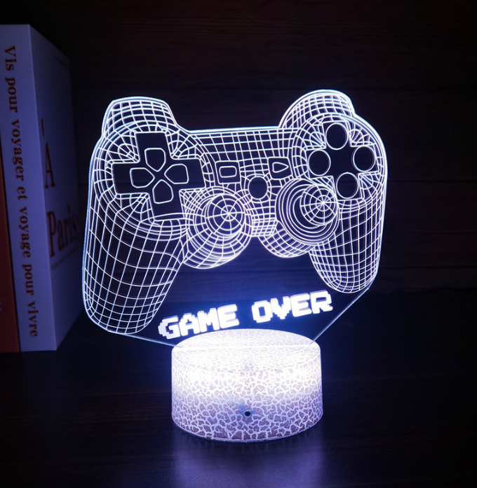 base with crack+rechargeab+controller