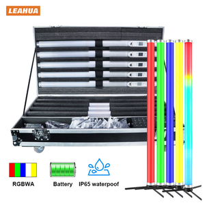 Tube Lumineux LED de Scène Haute Qualité, Mappable 16 Pixels, Tube 180, Fonctionnant sur Batterie, Étanche IP65, RGBW <span class=keywords><strong>DMX</strong></span> Sans Fil IR, Bandes de 1 Mètre - Product Image 2