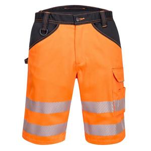 PORTWEST - PW348OBR38 PW3 Short haute visibilité orange/noir-EAN 5036108329885 HI-VIS WORKWEAR - Product Image 1