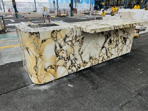 Mármol Calacatta Viola de Lujo y Belleza Italiana, Isla de Cocina Viola para Villa o <span class=keywords><strong>Bar</strong></span> - Product Image 3